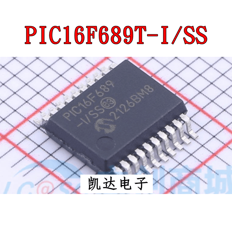 PIC16F689T-I单片机芯片全新原装