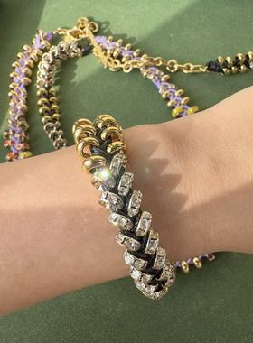 新品欧美外贸小众个性小鱼项链 耳钉海洋元素真的不会撞款毛衣链