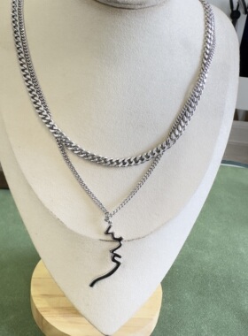 新年特级外贸尾货高品质 质感超级好的个性国风百搭项链