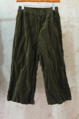 百搭松紧腰新款长裤单层