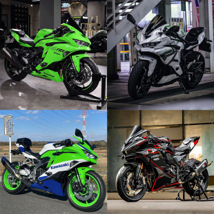 全车外壳定制 适用川崎忍者 23款 25R Ninja 4RR