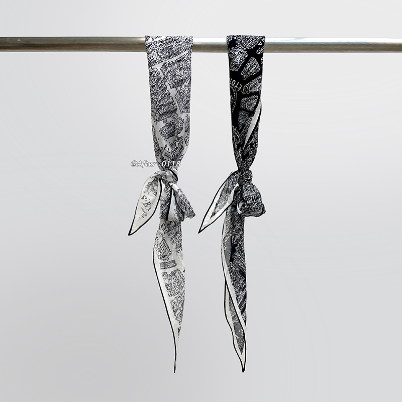 真丝菱形巾经典百搭桑蚕丝有机棉