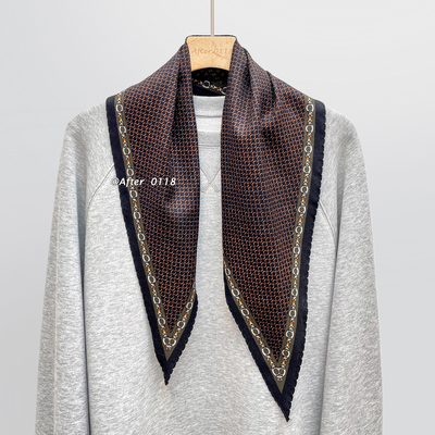 中性风时尚简约100羊毛菱形巾