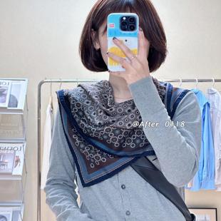 真丝桑蚕丝羊毛 柔软舒适 丝巾围巾中方巾 格陵岛 After