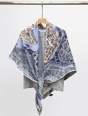 温柔气质 After 骏马之城 桑蚕丝真丝羊毛丝巾大方巾空调房披肩