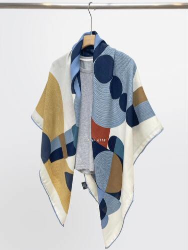 桑蚕丝真丝羊毛围巾披肩大方巾