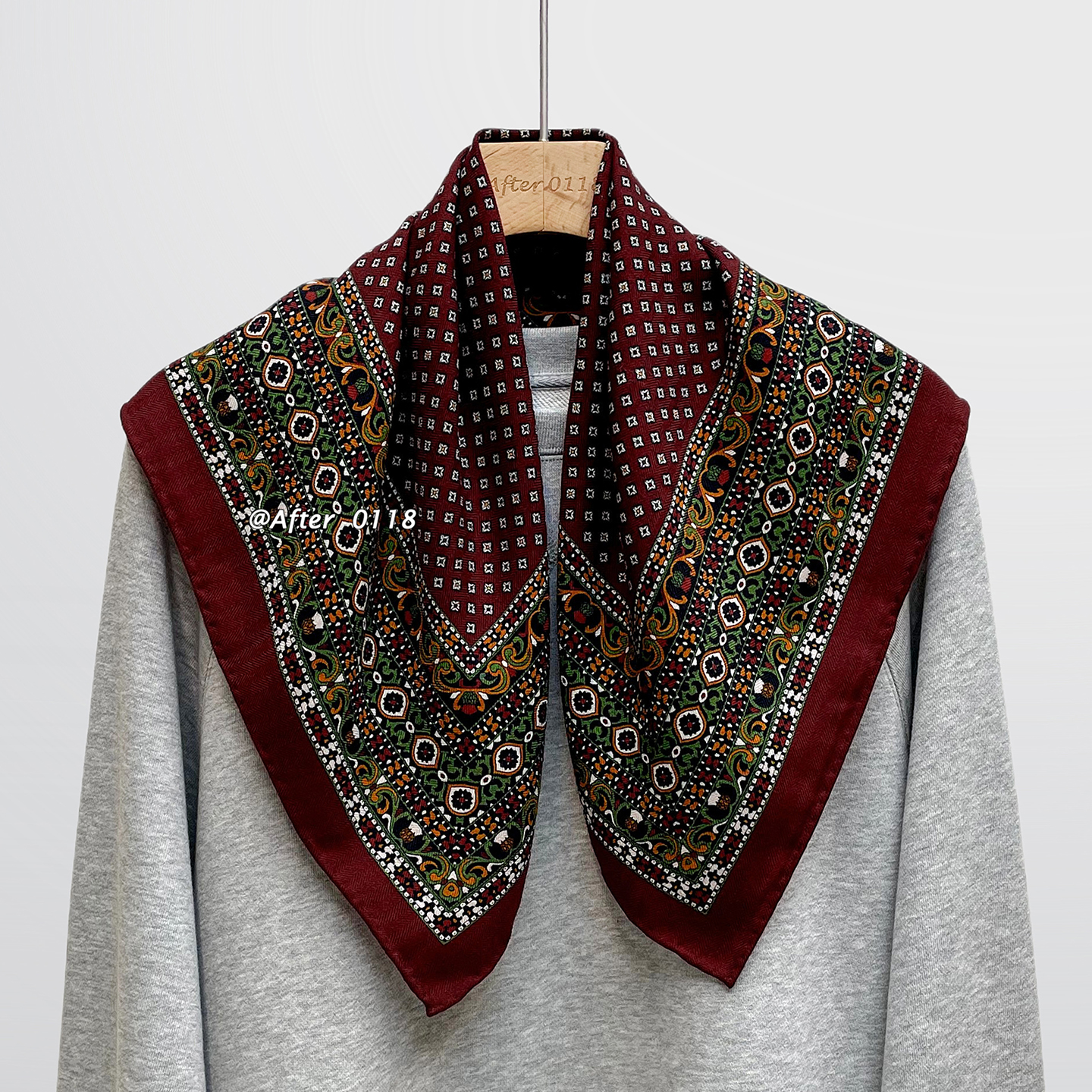 桑蚕丝真丝羊毛丝巾围巾中方巾