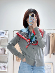 桑蚕丝真丝斜纹绸丝巾90大方巾防晒披肩女 经典 After 优雅骑士