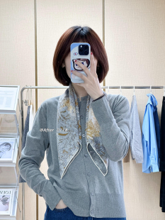 After 双面异色70CM丝毛围巾真丝羊毛披肩女大方巾 热带雨林福宝