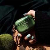 2代保护套创意苹果3代Pro耳机软壳个性 3件21元 任选祖母绿TS鬼脸适用AirPods1 4代