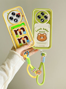 适用OPPO Reno12F 4G/5G海外版手机壳Reno12 FS 5G气囊防摔可插卡软全包边CPH2637保护套个性创意卡通可爱新