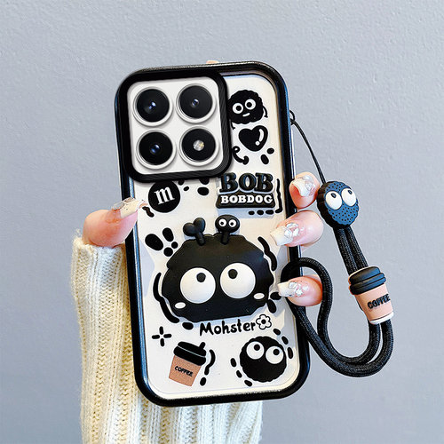 适用小米POCO X6Pro 5G手机壳X6 5G国际版防摔保护套硅胶软个性创意立体卡通可爱情侣男女新款