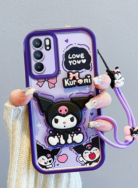 适用OPPO A16海外版手机壳A16S气囊A15防摔软A16E全包边A16K保护套A15S个性创意立体卡通可爱男女情侣新款