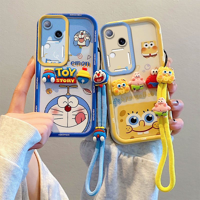 适用Vivo V30 5G海外版手机壳V30E 5G气囊V30Pro 5G防摔保护套国际版个性创意立体卡通可爱男女新款