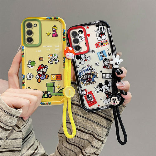 适用三星Galaxy A03S海外版手机壳A02S国际版A025F气囊防摔SM-A037M保护套个性创意SM-A037F卡通可爱男女新款