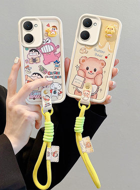 适用vivo Y03海外版手机壳Y18 4G国际版Y03T硅胶Y28S 5G软防摔保护套个性创意透明卡通可爱女新款