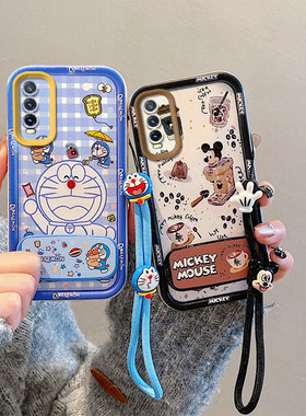 适用VIVO Y20S手机壳防摔Y12S软Y12A硅胶保护套Y20个性V2102创意v2026卡通v2027可爱v2029补妆镜子镜面新款