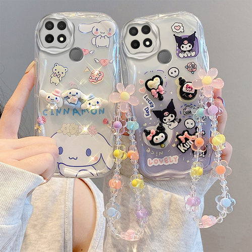 适用OPPO A15海外版手机壳A15S气囊防摔透明软全包边CPH2185保护套个性创意CPH2179立体卡通可爱潮女新款