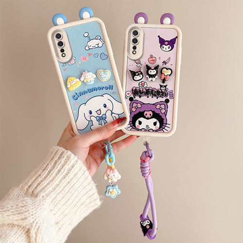 适用vivo1907海外版手机壳国际版气囊防摔硅胶保护套软个性创意立体卡通可爱新款