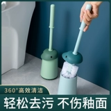 Туалетная щетка дома без мертвых концов Чистые туалеты, вымойте туалетные щетки для приседа для туалетной очистки, туалетный артефакт черный технологии