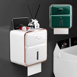 Легкая роскошная ванная коробка для тканей водонепроницаем