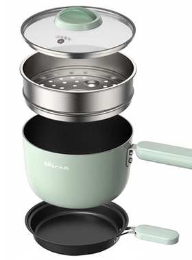 小熊电热锅电火锅配件DRG-C12W6/C12E9/D12T3玻璃盖子煮锅体蒸笼