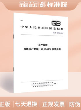 GB/T 43706-2024资产管理 战略资产管理计划（SAMP）实施指南