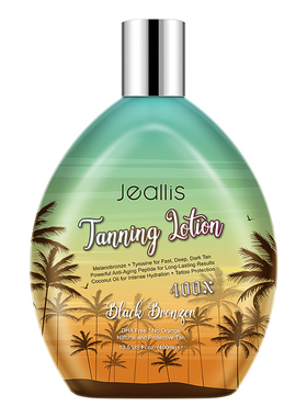Jeallis美黑乳室内晒灯 香水味美黑乳 室外美黑油 古铜色400ml