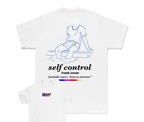 Файк -салондельная футболка Frank Ocean Blonde