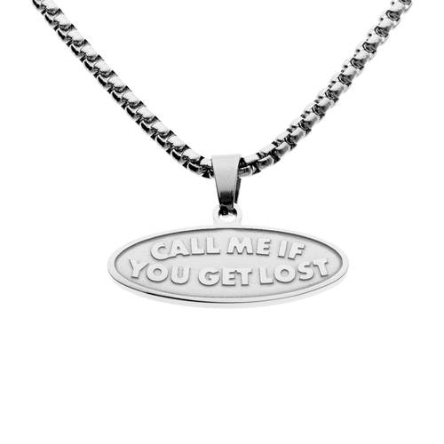 Tyler The Creator call me Golf Wang necklace 嘻哈吊坠项链