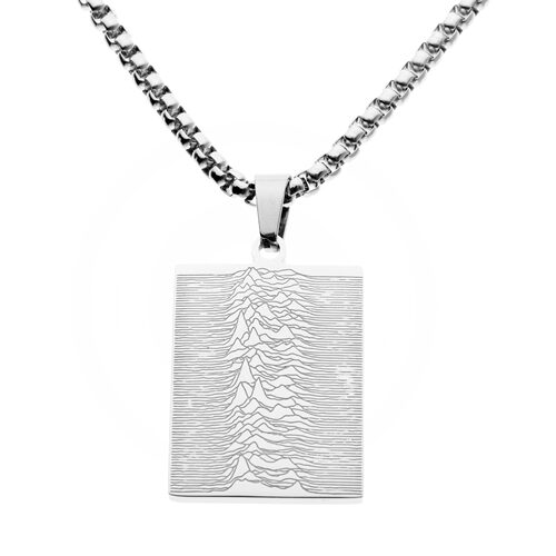 Joy Division Unknown Pleasures necklace 项链