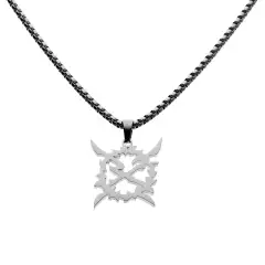 Ken Carson X TeenX Hip Hop Rapper Pendant Chain Necklace