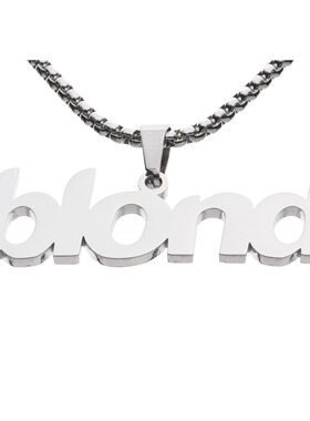 项链钛钢钛钢吊坠情侣