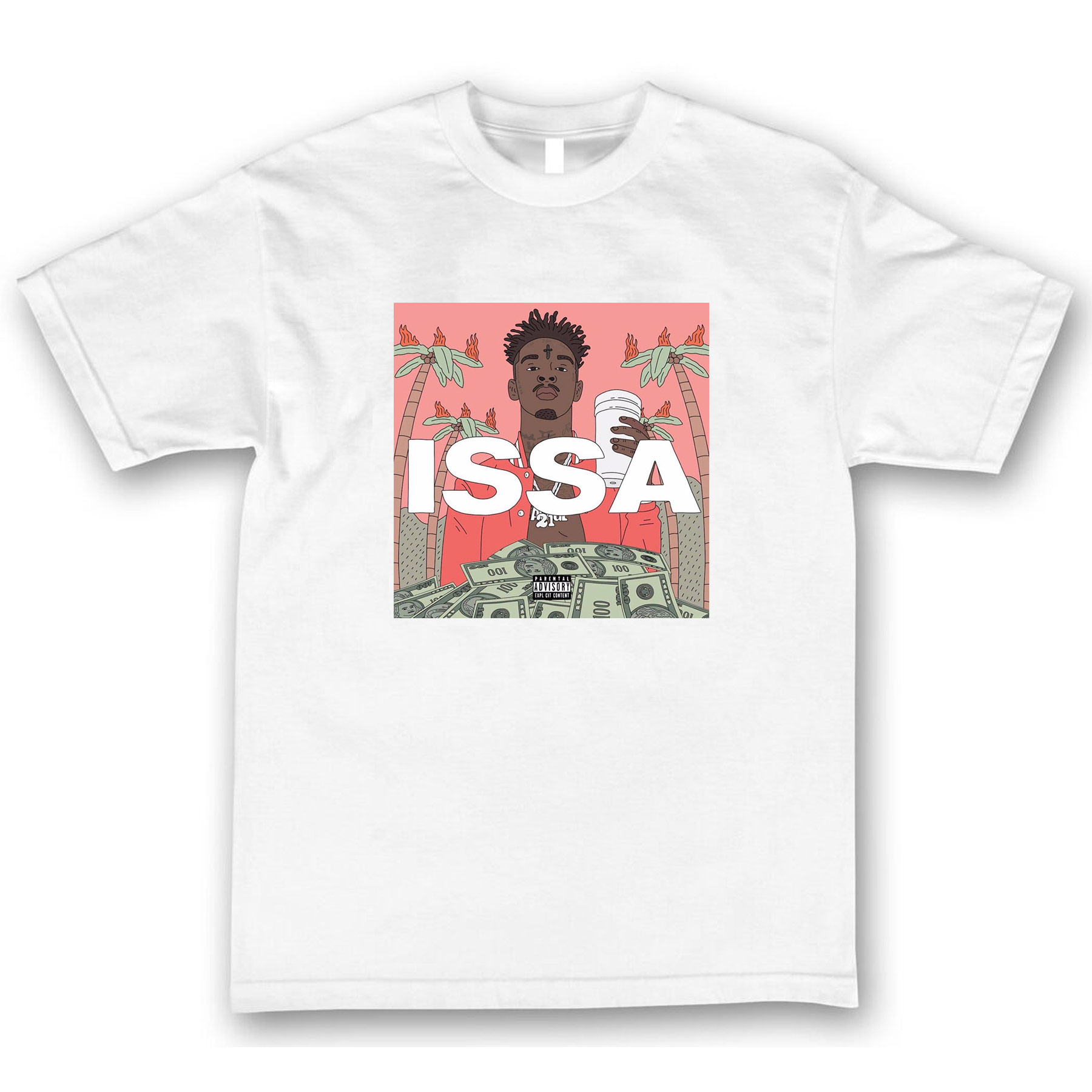 21 Savage Issa Album T Shirt T恤