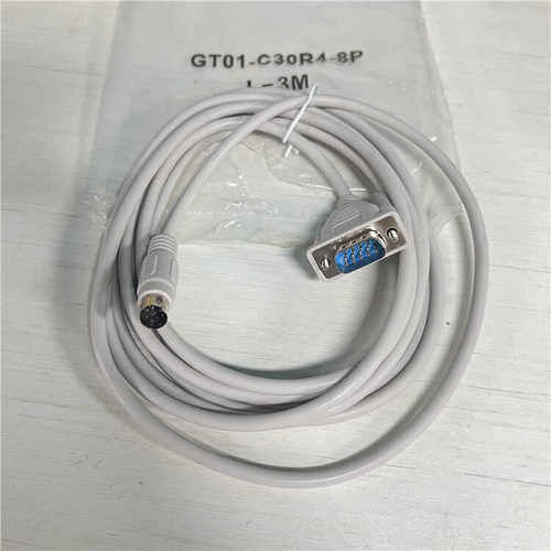 三菱触摸屏通讯线GT01-C30R4-8P C50R4 C100R4 C200 FX-50DU-CAB0