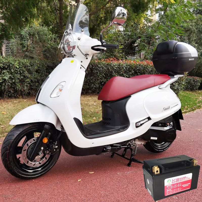 12v摩托铅酸电瓶改飞客锂电池三阳sym fiddle飞度3 4 听你tini110