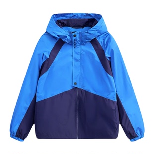 海威迩童装男女二合一两件套冲锋衣外套