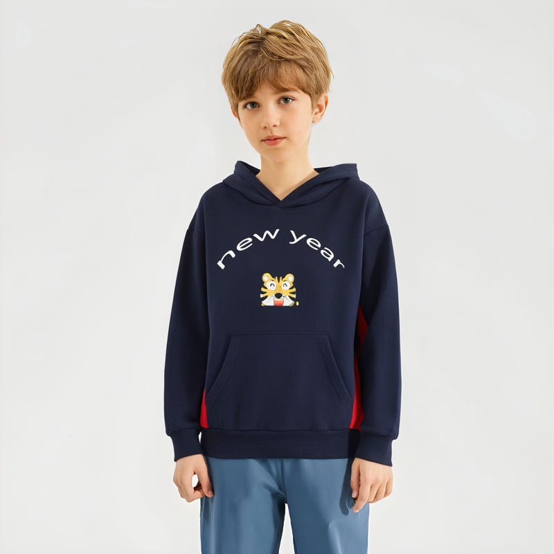 连帽全棉卫衣春秋海威迩