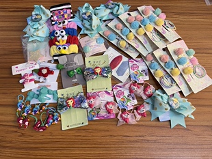 清仓韩版儿童时尚发饰发绳发夹 不退换 少量