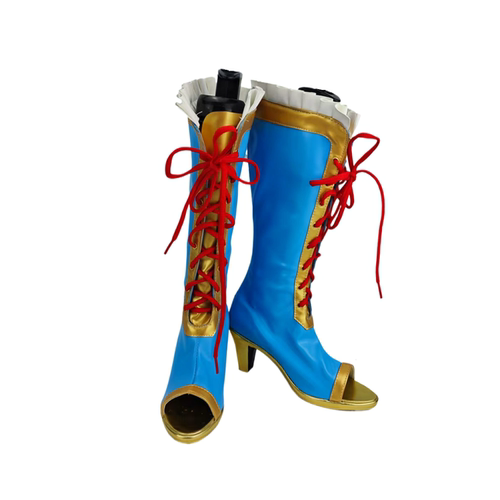 偶像活动星宫莓雾矢葵蓝情cos鞋子定做cosplay动漫游戏鞋子定制