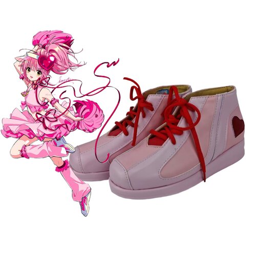 守护甜心cos鞋子定制动漫游戏道具cosplay靴子来图定做