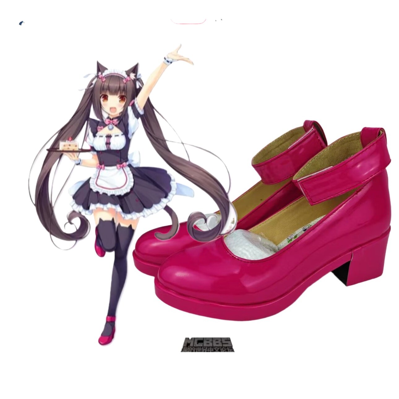 巧克力与香子兰NEKOPARA猫娘cos鞋子定制动漫游戏cosplay靴子定做