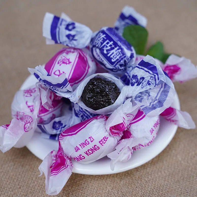 加应子嘉应子陈皮梅 蜜饯广东特产零食5斤包邮休闲零食