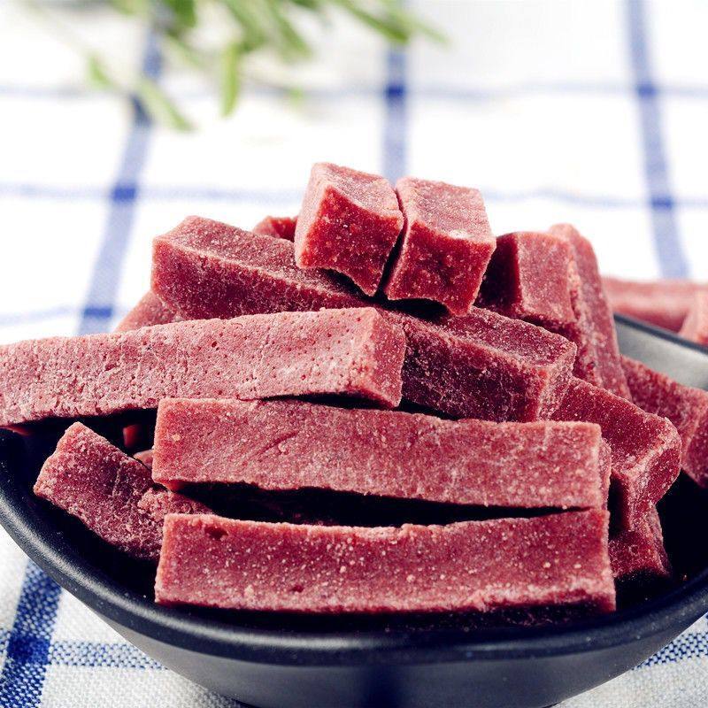 桑葚山楂条山渣干果丹皮果脯宝宝零食紫椹山楂条