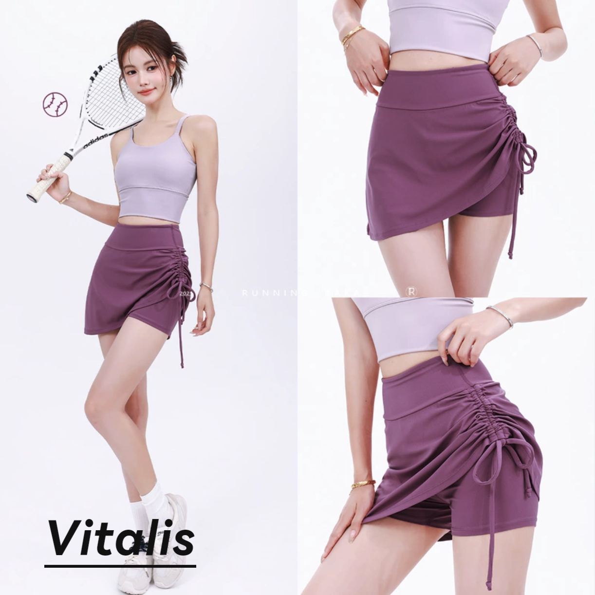 Vitalis女瑜伽网球羽毛球套装
