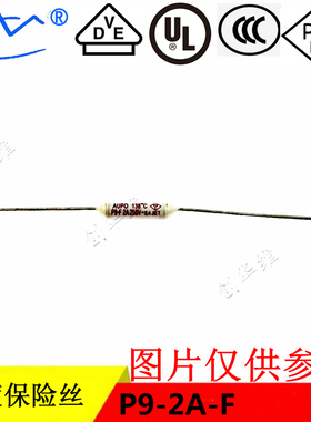 AUPO雅宝 电阻式温度保险丝 P9-2A-F 2A250V 138度 合金型保险管
