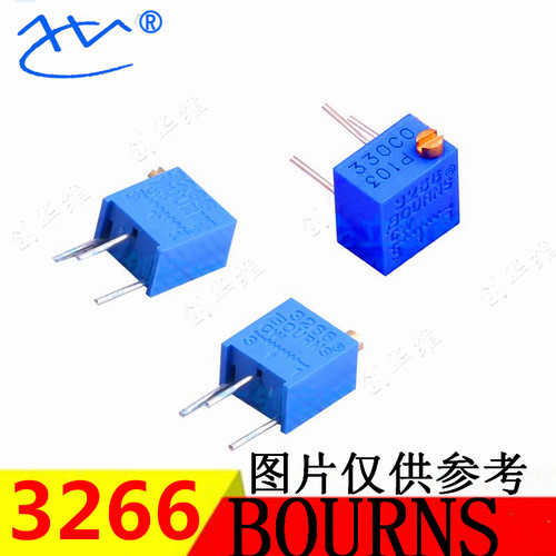 BOURNS伯恩斯精密可调电阻3266W-1-200LF 3266X 3266P 电位器20R