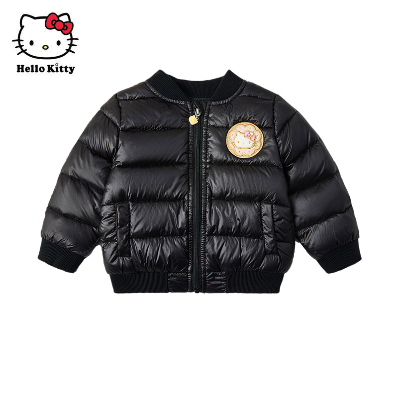 Hello Kitty童装冬女童轻薄羽绒内胆白鸭绒羽绒服羽绒上衣