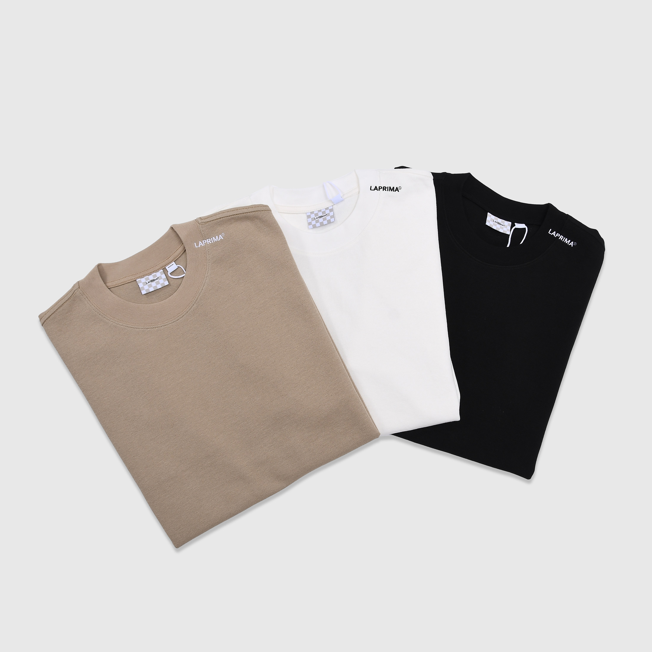 LAPRIMA PIQUE POCKET 休闲短袖珠地布 圆领纯色T恤素色 cityboy