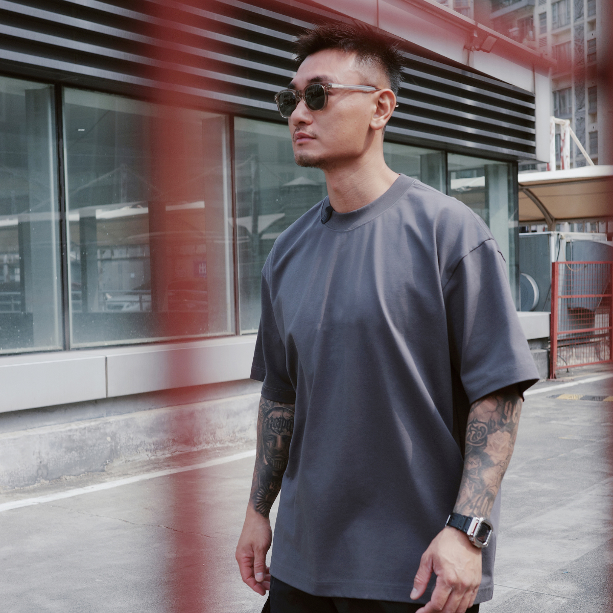 LAPIVIMA25春夏速干透氣冰感散熱圓領(lǐng)純色LAP短袖T恤Cooling TEE